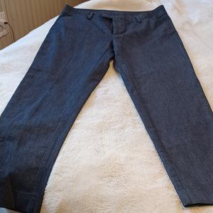 Gap Stretch Denim Cropped Pants